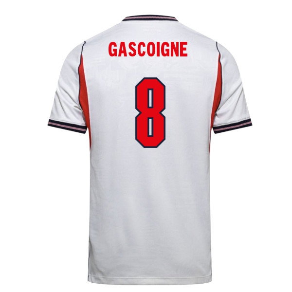 2026 2027 England Shirt Home Uniform (Gascoigne 8)-ProGear Kits